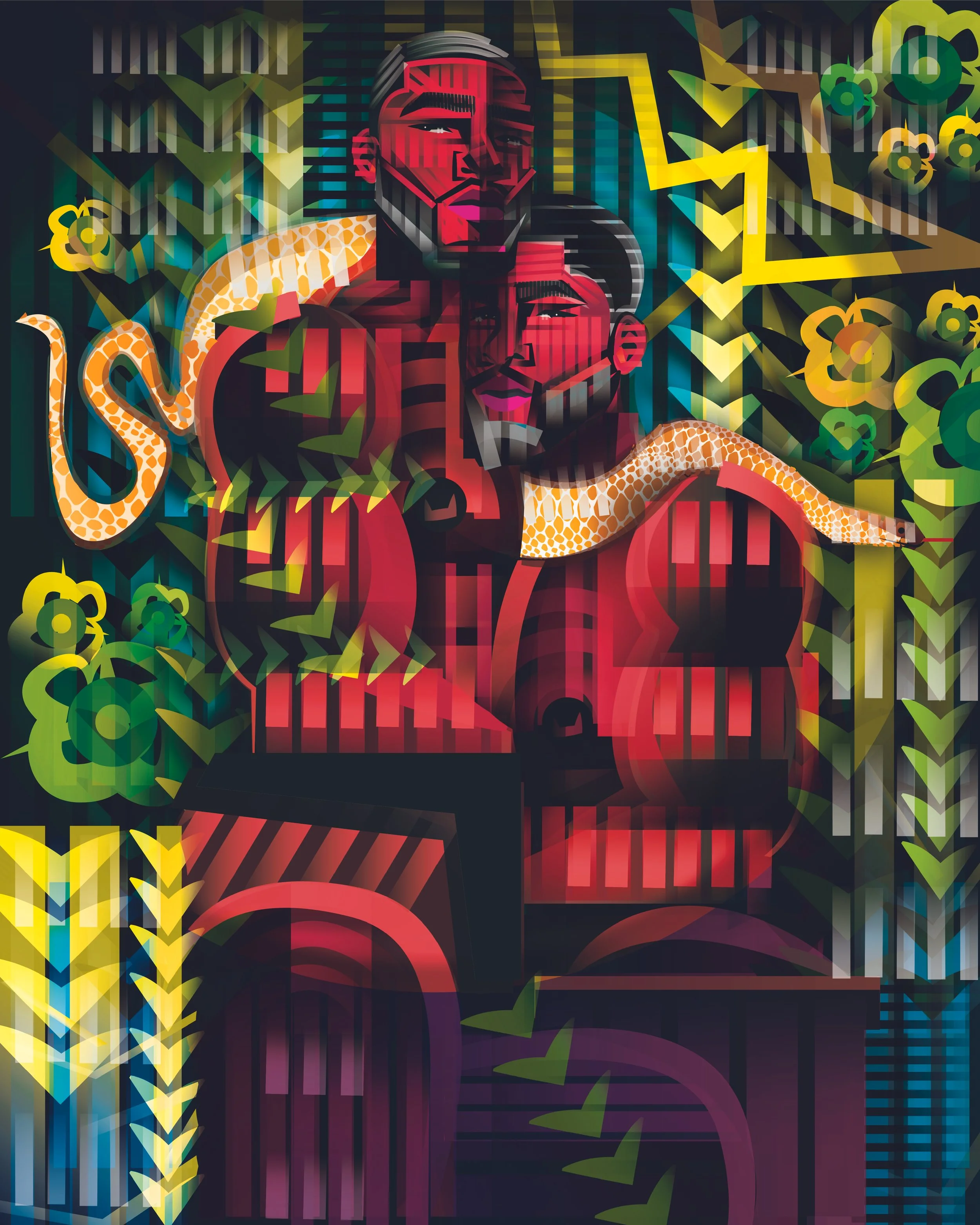 Forbidden Fruit: Adam And Steve in the Garden of Eden. — Jaleel